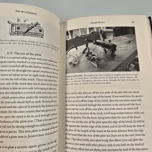 THE ART OF JOINERY Joseph Moxon 2013 Hardcover Book Lost Art Press 2nd Edition - Picture 6 of 8